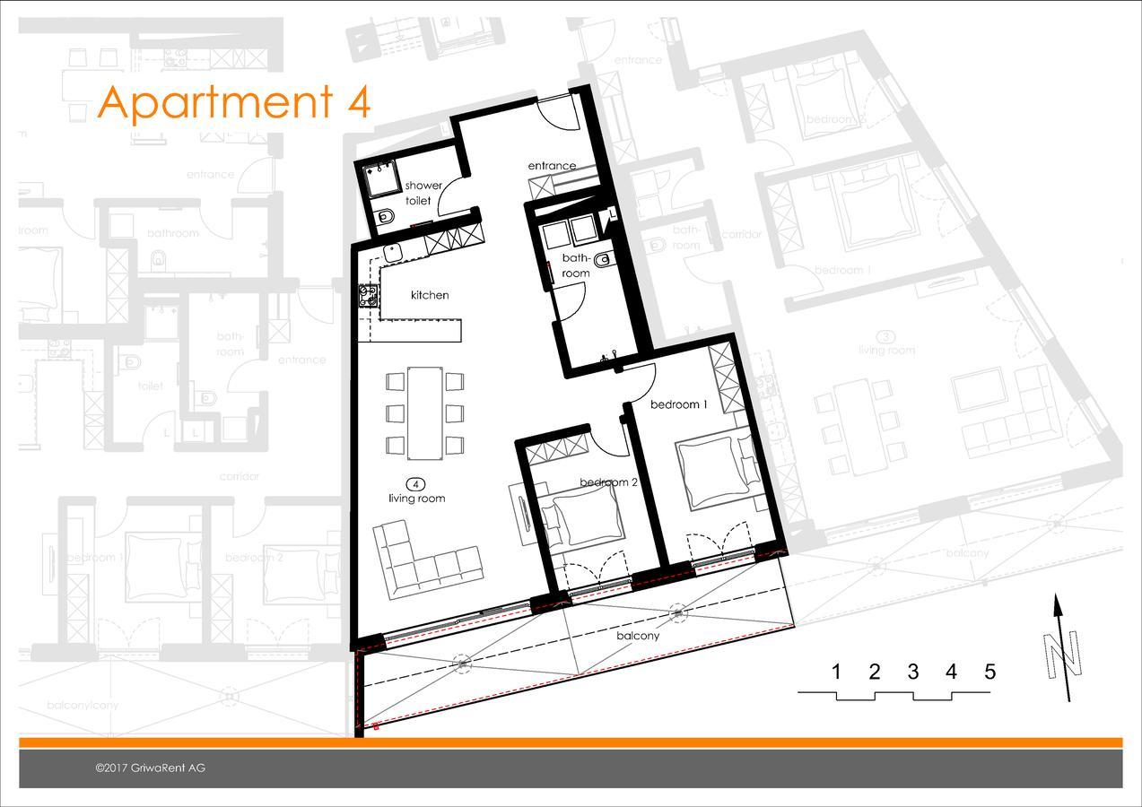 Apartment Ankebaelleli - Griwa Rent Ag Entrelagos Exterior foto